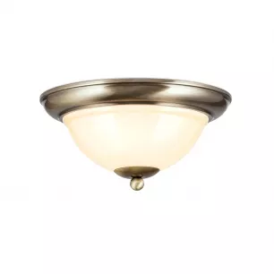 Bécsi Nosztalgia mennyezeti lámpa; 2xE27; átm:27cm -  ORI-DL 7-675/27 Patina/354 champ